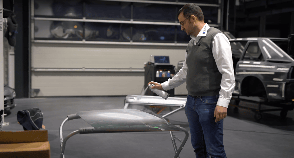3D skenrianje Audi Quattro s Shining3D FreeScan UE Pro za potrebe vzvratnega inženiringa.
