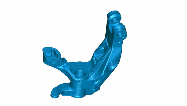 Kontrola kakovosti ulitkov s 3D skenerjem Shining3D FreeScan UE Pro