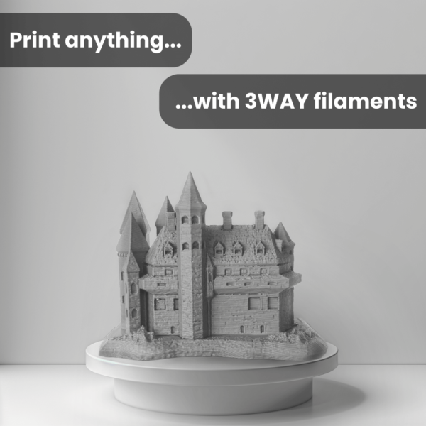 With 3way pla filaments you can print almost anything!