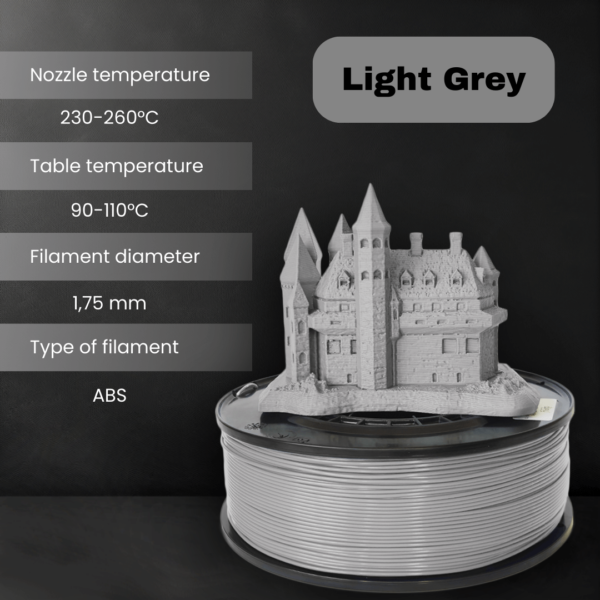 3way abs pro filament recommended settings.