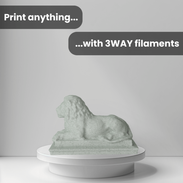 With 3way pla filaments you can print almost anything!