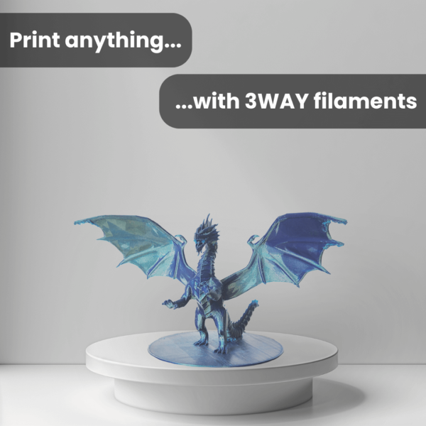 With 3way pla filaments you can print almost anything!