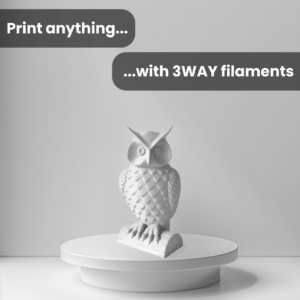 With 3way abs filaments you can print almost anything!