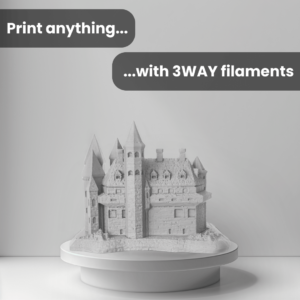 With 3way pla filaments you can print almost anything!