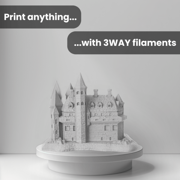 With 3way pla filaments you can print almost anything!